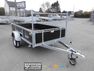 Remorque bagagère LIDER en bois - 1 essieu - PTAC : 500/750 kg - 251 x 133 cm - Référence MAGNUM EXPLORER 3500_1