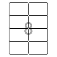 Étiquettes blanches multi-usages 99.1x67.7mm - par 240 - pour mailings, classements, identifications et colisages_1