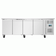 Table réfrigérée positive Slimline série U 4 portes UA107 Polar_1