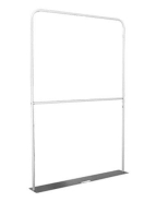 Totem tissu droit avec plaque - Impression par sublimation - Référence: PE-TOT-PLAQUE_1