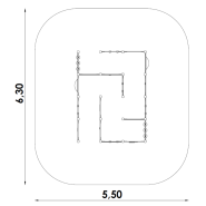 Aire de jeux inclusive avec panneaux éducatifs - Conformité EN1176 - Référence BT12105_1