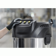 Aspirateur industriel eau et poussière IVM 60/36-3 - 60L, cuve inox, décolmatage manuel, 3 moteurs indépendants_1