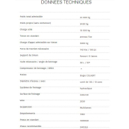 Bennes TP 240 - Fillion Remorques - Charge utile 18 000 kg - Volume 16 m³ - Longueur 7 m_1