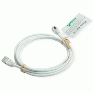 Roline green cordon datacenter u/ftp cat.6a (classe ea), lsoh, slim, gris, 2 m_1