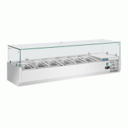 Saladette réfrigérée 5x GN 1/3 et 1x GN 1/2 Série G GD876 Polar_1