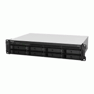 Synology RackStation RS1221+ serveur de stockage NAS Rack (2 U) Ryzen Embedded V1500B 4 Go DDR4 0 To_1