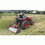 Bma - Broyeurs à fléaux pour micro-tracteurs BMA120 - Morgnieux - Rouleau réglable et rotor avec couteaux_1