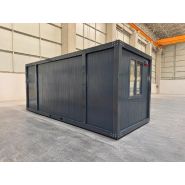 Bungalow de Chantier | Cabane de Chantier | Bureau Container | Bureau Conteneur | Modèle Night Office -240x600x250cm_1