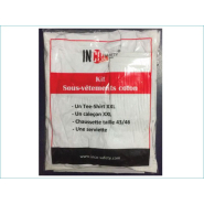 Kit de sous-vêtements jetable COTON XXL Taille 5 - Réf KITCOT2XXL_1