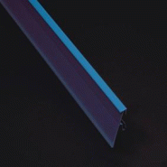 Porte étiquette adaptable HERMES METAL P50 - 40 x 1004 - Transparent_1