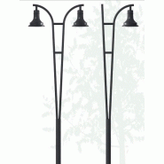 Lampadaire urbain floria / led / en aluminium thermolaqué / 6 m