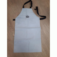 Tablier de débroussaillage en cuir - Solidur - 110 x 62 cm avec 2 poches multi-usages_1