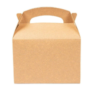Boîte menu à emporter carton kraft 17x16x10cm par 300_1