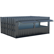 Container snack bar et buvette 10, 20 et 40 pieds_1
