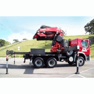 Grue auxiliaire Fassi F800RA HE-Dynamic - capacité de levage jusqu'à 72,17 tm - bras hydraulique jusqu'à 30,45 m avec jib_1