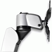 Poste de travail ergonomique réglable en hauteur à  montage mural - 1 écran_1