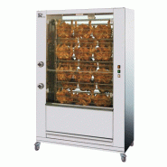 Rôtissoire à gaz BRASILIA à 9 broches - crapaudine - capacité 27 poulets - 15kW_1