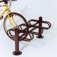 Support cycles Déco 3 places composable double face - City - Réf : 8207355_1