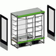 Vitrine réfrigérée murale libre service pour supermarché - 1160 L | Tefcold - EXTRA1875CD_1