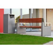 Poubelle publique - 003343 - Intal - Komserwis - capacité 70 L - design Aneta Bolisęga_1