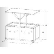 367L - Nacelle suspendue BUTTI - capacité de charge 600kg - 5 personnes_1