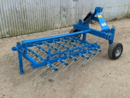 Herse étrille NC 1.5m JM - Occasion - 6 rangées de dents - Réglage inclinaison des dents - Châssis renforcé_1