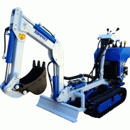 Micro-pelle adaptable profondeur 100 cm - Kompact - Usage intensif sur chenillard K50 & K65_1