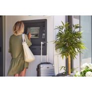 Borne d'enregistrement Roommatik L-200 - écran tactile 17'' - contrôle d'accès et paiement intégré_1