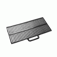 Grille à steak en fonte émaillée - pour foyers extérieurs avec ou sans charbonnier - 2 dimensions disponibles_1