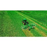 Z2-780 - Giro-andaineurs traînés à 2 rotors Samasz - Largeur de travail 7,20 à 7,60 m_1