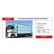 Bhy3nxp - bétaillère  hydraulique - carrosserie guitton - 3 niveaux sur porteur_1