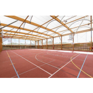 Préau sportif couvert personnalisable - Pratique multisports régulière à l'abri des intempéries - CMC2_1