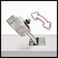Table de sciage Einhell TC-TS 210 - Scie circulaire sur table puissante et compacte - 1200W, lame inclinable 45°_1