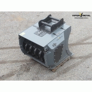 Godets concasseurs Vipermetal VPCH-21 - broyage des déchets de construction et démolition_1