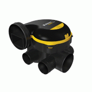 Kit VMC simple flux autoréglable EasyHOME AUTO COMBLES + 3 grilles BIP - Aldes - 11026032_1