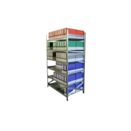 Rayonnage léger galvanisé RACK - Hauteur 2000 mm - Profondeur de 320 à 800 mm - Élément : Départ ou suivant_1