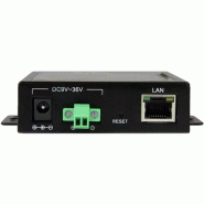 Serveur de périphériques à  2 ports série RS232 vers IP Ethernet - Métallique et montable_1
