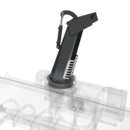 Souffleuse à neige TNX - Deux étages - Rotation hydraulique 270° - Arête de coupe HB 400_1