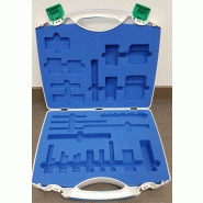 Valise de transport avec mousse de calage sur mesure pour matériel fragile_1