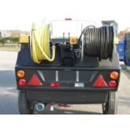 FLEXJET50 - Hydrocureuse sur remorque avec moteur Honda 20 cv et cuve 400 litres_1