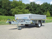 Remorque benne - 2,70 X 1,51M - 1500 KG - WM MEYER HLNK 1527/151_1