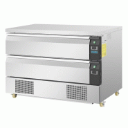 Soubassement double réfrigération 2 tiroirs Série U 6x GN 1/1 DA997 Polar_1