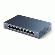 TP-Link TL-SG108 Non-géré Gigabit Ethernet (10/100/1000) Noir_1