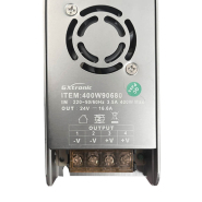 Alimentation 24V continu - 400W - 16.6A - IP20 - Boîtier aluminium - Référence 24v400w_1