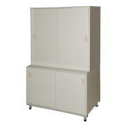 Armoire double-corps portes coulissantes - Profondeur 750 mm - Réf ADCPC-1 - BIOLAB - Mobilab - Design pratique et robuste_1