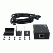 EXSYS EX-13021HMV USB 3.2 type B vers Ethernet 1 Gigabit, kit rail DIN inclus_1