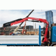 Grue auxiliaire Fassi F105B e-active - Moment maximum 10,09 tm - Portée jusqu'à 16,55 m_1