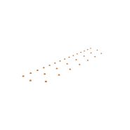 Plots de motricité - Vitesse Référence SMP - Lot de 30 incassables à cheviller sur dalle béton_1