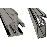 Véranda classique sur mesure avec ossature en aluminium - Toit en polycarbonate, panneaux sandwich ou double vitrage_1