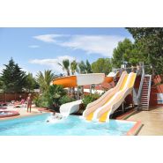 Duo de toboggans aquatiques Edsun - Must'Tob et Slide'Tob - compact et multipistes avec arrivée bassin_1